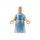 LEGO Friends/Disney mikrofigura test ruha mintával, világoskék (79610)